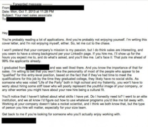 funny bad cover letters